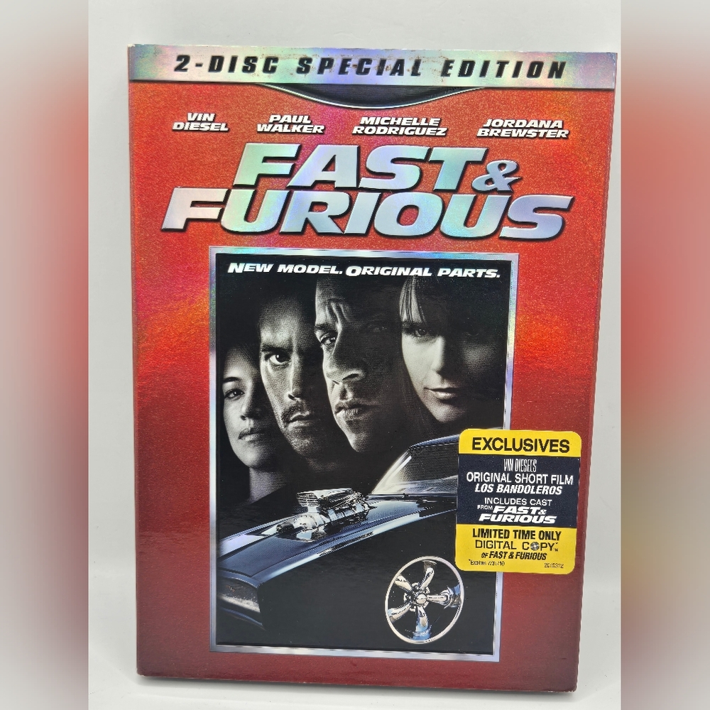 Fast Furious (DVD, 2009, Special Edition) 2 Disk Pre-Owned‎
